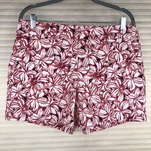 NEW - Ann Taylor Factory Signature Floral Hawaiian Shorts Festival Vacation